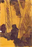 Hubert Schmalix, Untitled, 1999, mixed media on paper; framed