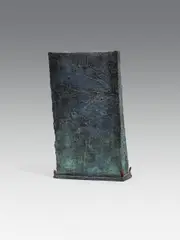 Wandwächter by Gunter Damisch, 1998, bronze, sold Jun 2023