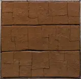 Oliver Dorfer, Untitled, 1992, earth pigments on canvas, on plaster ground; framed