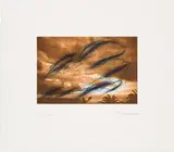 Arnulf Rainer, Untitled, colour etching; unframed