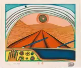 655 Friedensreich Hundertwasser, DER ENDLOSE WEG ZU DIR, THE ENDLESS WAY TO YOU