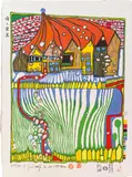 557B Friedensreich Hundertwasser, DO NOT WAIT HOUSES - MOVE