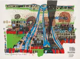 818 Friedensreich Hundertwasser, LET US PRAY MANITOU WINS