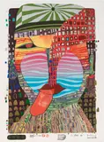 858 Friedensreich Hundertwasser, THE CITY MAN, HOMME DE LA CITE“