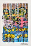 963 Friedensreich Hundertwasser, DIE GEHEIMEN BLUMEN DES KÖNIGS, SECRET FLOWERS OF THE KING
