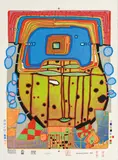 975 Friedensreich Hundertwasser, DER HUT VON ROM, IL CAPPELLO DI ROMA