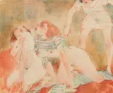 Otto Rudolf Schatz, Erotic scene