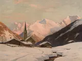 Erwin Kettemann, Winter in Berwang, Tirol