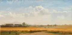 Julius Bayer, Summer landscape, 1875, oil on canvas; framed