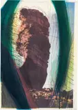 Arnulf Rainer, Untitled, 2006, mixed media on photograph; framed
