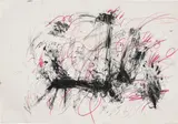 Rudolf Polanszky, Untitled, 1982, mixed media on paper; framed
