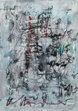 Hans Staudacher, Durchblick, 1989, oil on canvas; unframed