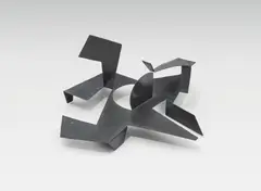 Josef Pillhofer, Aufklappung, 2003, aluminium sheet, painted