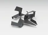 Josef Pillhofer, Aufklappung, 2003, aluminium sheet, painted