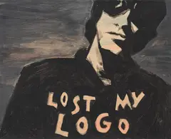 Andreas Leikauf, Lost my Logo, 2001, oil on canvas; unframed