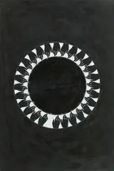 Franz Graf, Untitled, 1991, oil on canvas; unframed