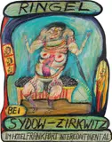 Franz Ringel, Untitled, 1974, mixed media on paper, on panel; unframed