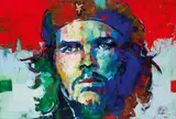 Voka, Che Guevara, 2007, acrylic on canvas; unframed