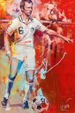 Voka, Franz Beckenbauer, 2009, acrylic on canvas; framed