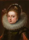 Franz Pourbus the Younger, Portrait of a young lady, oil on panel
