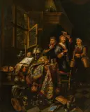 Gerard Thomas, The Quack, oil on canvas