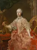 Martin van Meytens, Maria Theresa, Archduchess of Austria and Queen of Hungary, oil on canvas