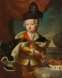 Martin van Meytens, Portrait of Archduke Joseph II as an Infant, c. 1745, oil on canvas