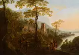 Jan Both, Southern landscape, oil on canvas