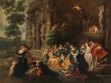 Peter Paul Rubens, The Garden of Love, oil on canvas
