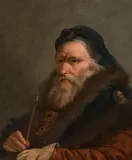Portrait of an Oriental by Giovanni Domenico Tiepolo, oil on canvas, sold Dec 2022