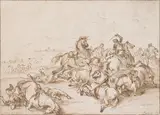 Francesco Simonini, Equestrian battle