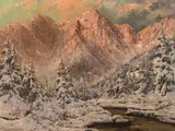László Neogrády, Winter mountain landscape