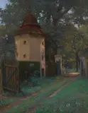 Karl Maria Schuster, In the park of Schwadorf castle
