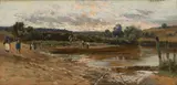 Theodor von Hörmann, Hungarian landscape near Kis Bagh