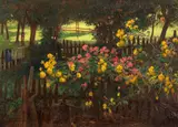 Karl Maria Schuster, Garden in Krumpendorf