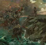 Jerzy Kossak, Napoleon's vision on St. Helena