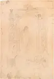 Gustav Klimt, Design for the final artwork "Oper