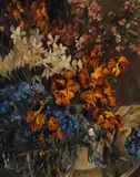Norbertine Bresslern-Roth, Floral still life