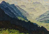 Karl Sterrer, Alpine valley
