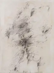 Adolf Frohner, Untitled, 1965, mixed media on press board; framed