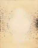 Hans Bischoffshausen, Emmanation, 1965/71, oil, putty on linen; unframed