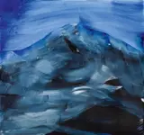 Herbert Brandl, Mountain, 2012, oil on canvas; unframed