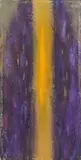 Bernd Fasching, Das Fangen des Rehs - Brot vom Himmel, mixed media on canvas; unframed