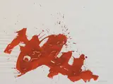 Markus Prachensky, Untitled, 1956, India ink on paper; unframed