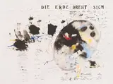 Die Erde dreht sich by Hans Staudacher, 1979/80, mixed media on paper; unframed, sold Dec 2022