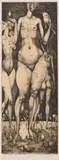 Ernst Fuchs, Maibild, etching; framed