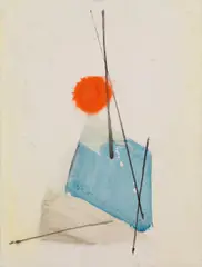 Gottfried Fabian, Untitled, 1977, oil on canvas; framed