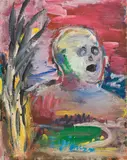 Siegfried Anzinger, The scream