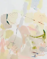 Wolfgang Stifter, Frühlingserwachen, 2019, mixed media on canvas; unframed