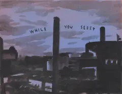 Andreas Leikauf, While you sleep, 2005, oil on canvas; unframed